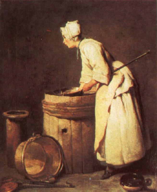 Jean Baptiste Simeon Chardin The Scullery Maid Spain oil painting art